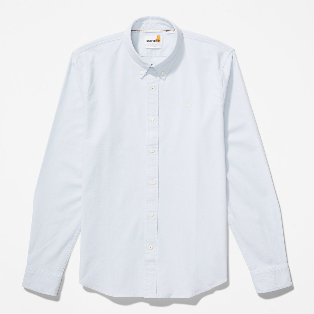 Pleasant River Slim Oxford Shirt for Men in Light Blue Timberland Online