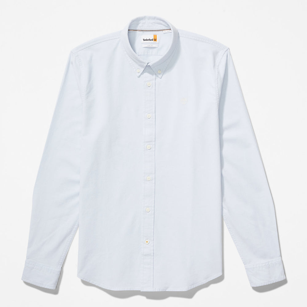 Pleasant River Slim Oxford Shirt for Men in Light Blue Timberland Online