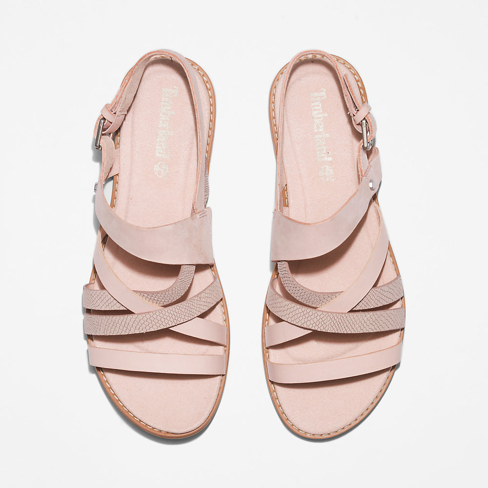 Chicago Riverside Backstrap Sandal for Women in Pink Timberland Online
