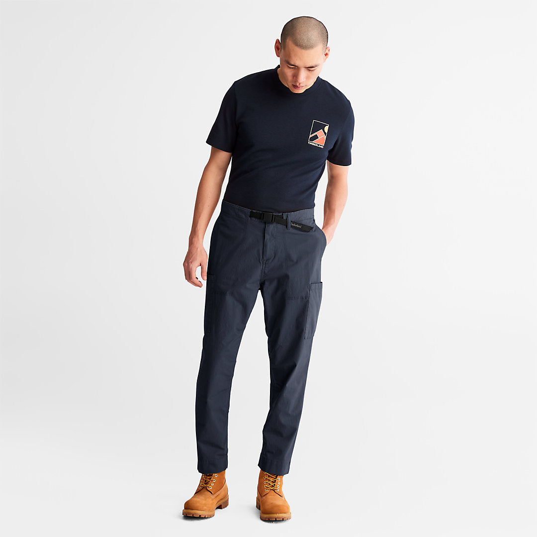 Outdoor Heritage Cargo Trousers for Men in Navy Timberland On Sale