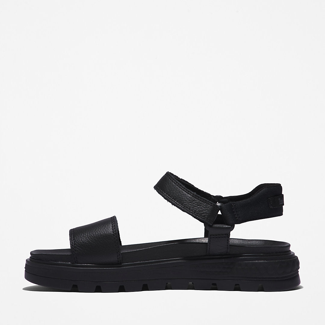Ray City Ankle Strap Sandal for Women in Black Timberland Sale