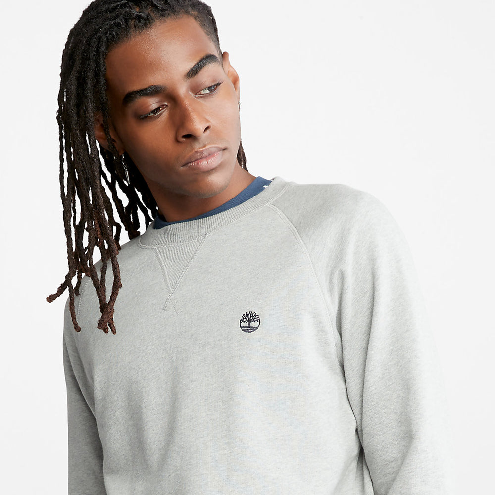 Exeter River Sweatshirt for Men in Grey Timberland Discount