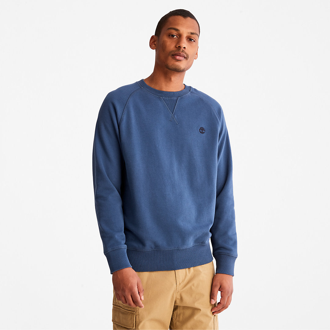 Exeter River Sweatshirt for Men in Blue Timberland Discount