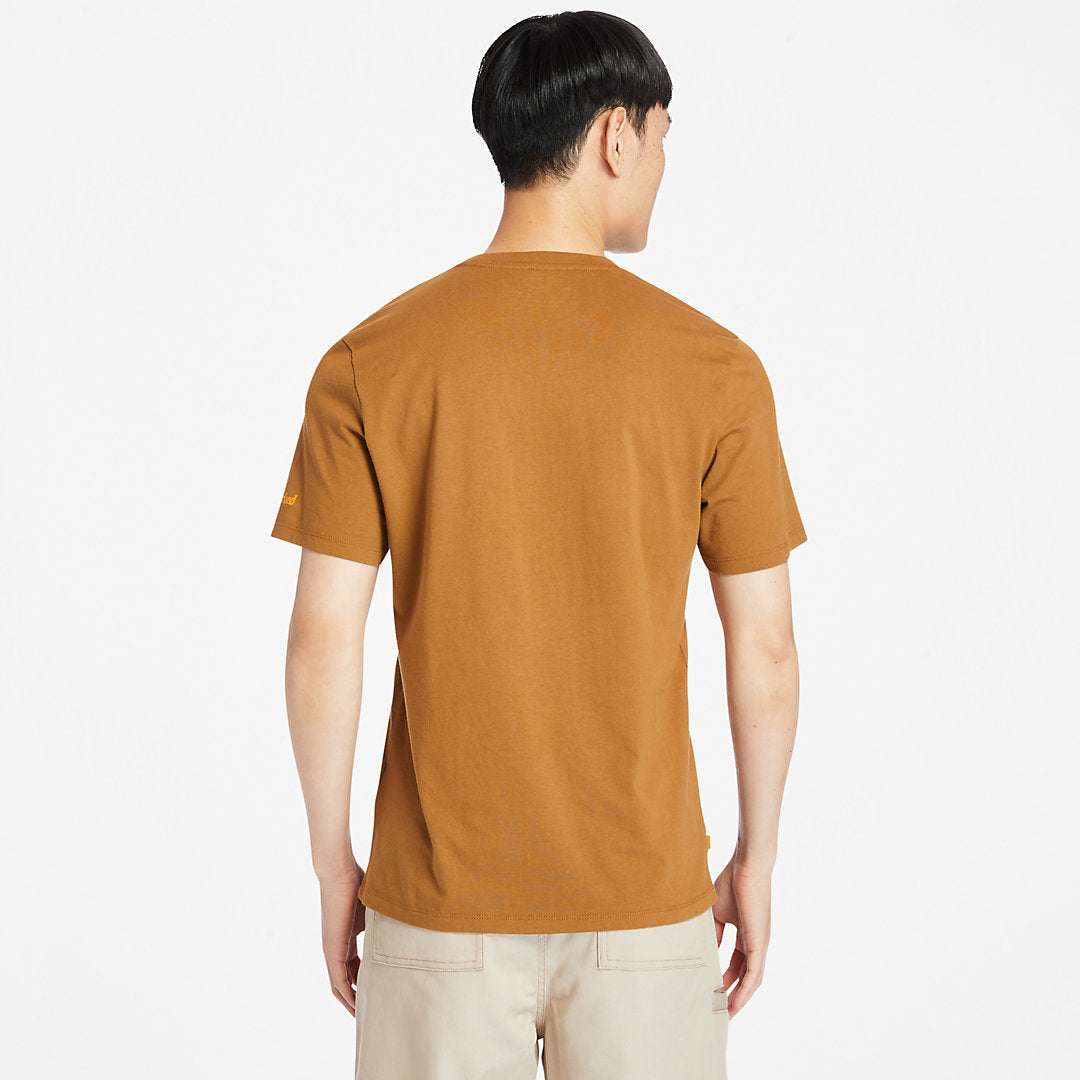 Organic Cotton Boot T-Shirt for Men in Brown Timberland US