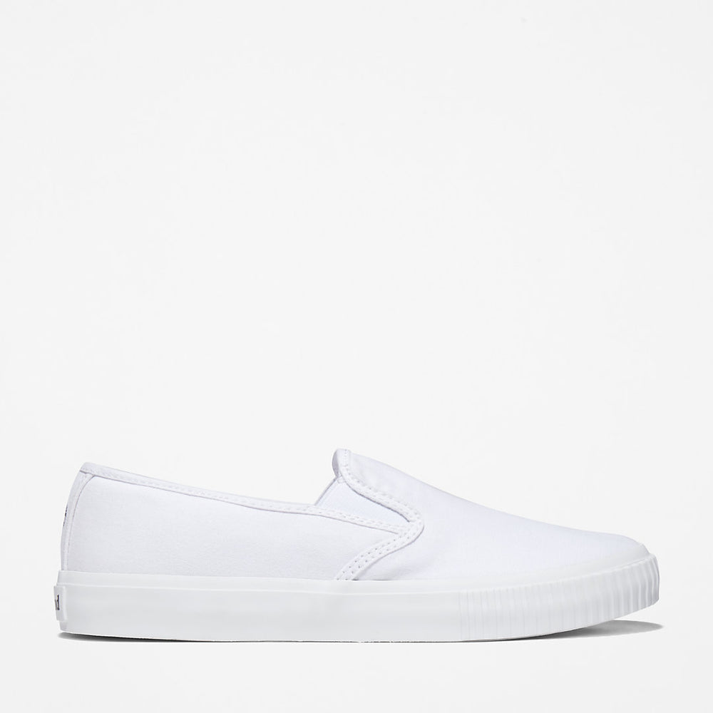 Skyla Bay Plimsoll for Women in White Timberland Outlet