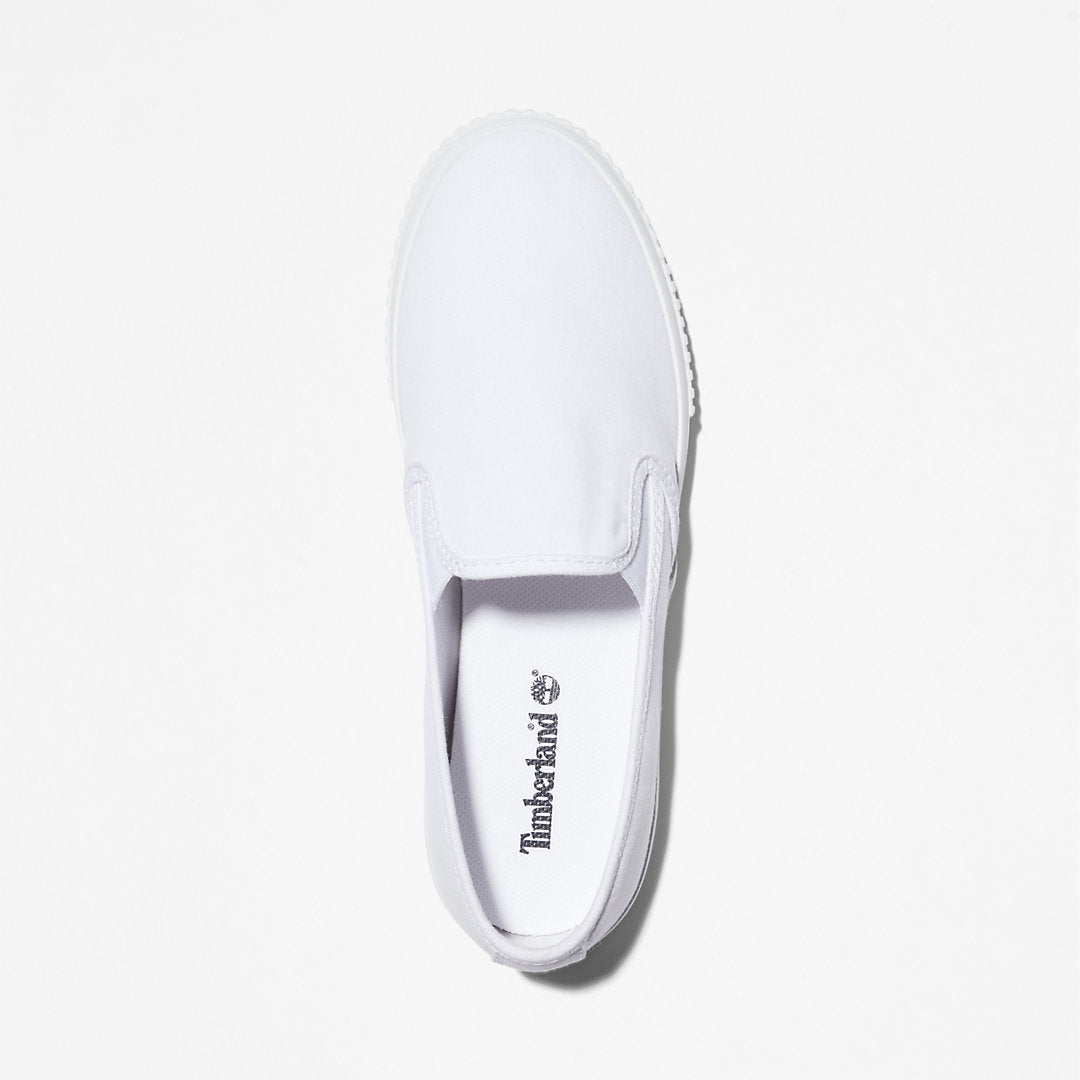 Skyla Bay Plimsoll for Women in White Timberland Outlet