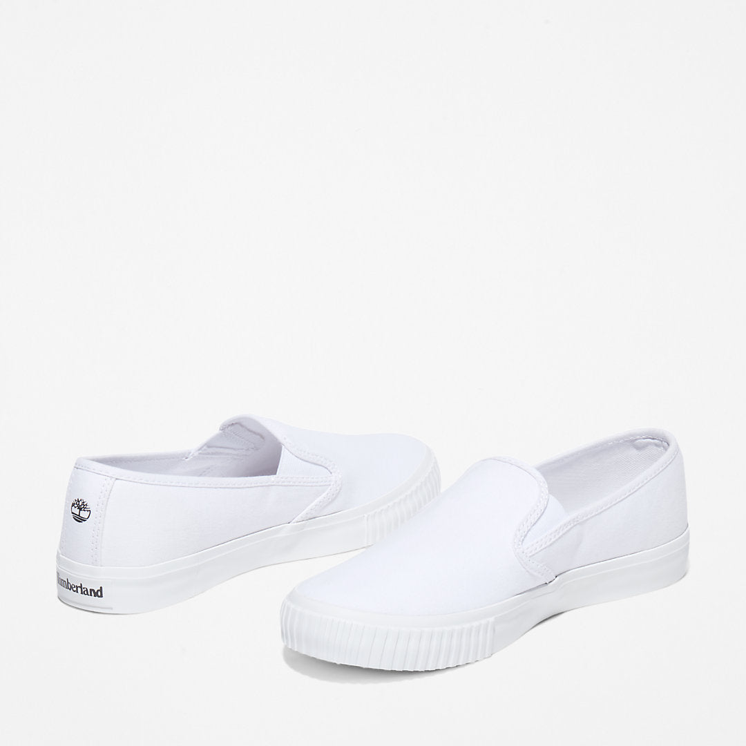 Skyla Bay Plimsoll for Women in White Timberland Outlet