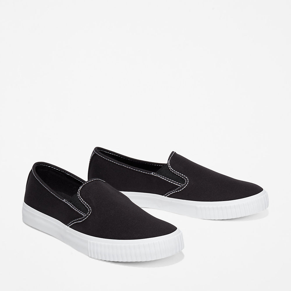 Skyla Bay Plimsoll for Women in Black Timberland For Sale