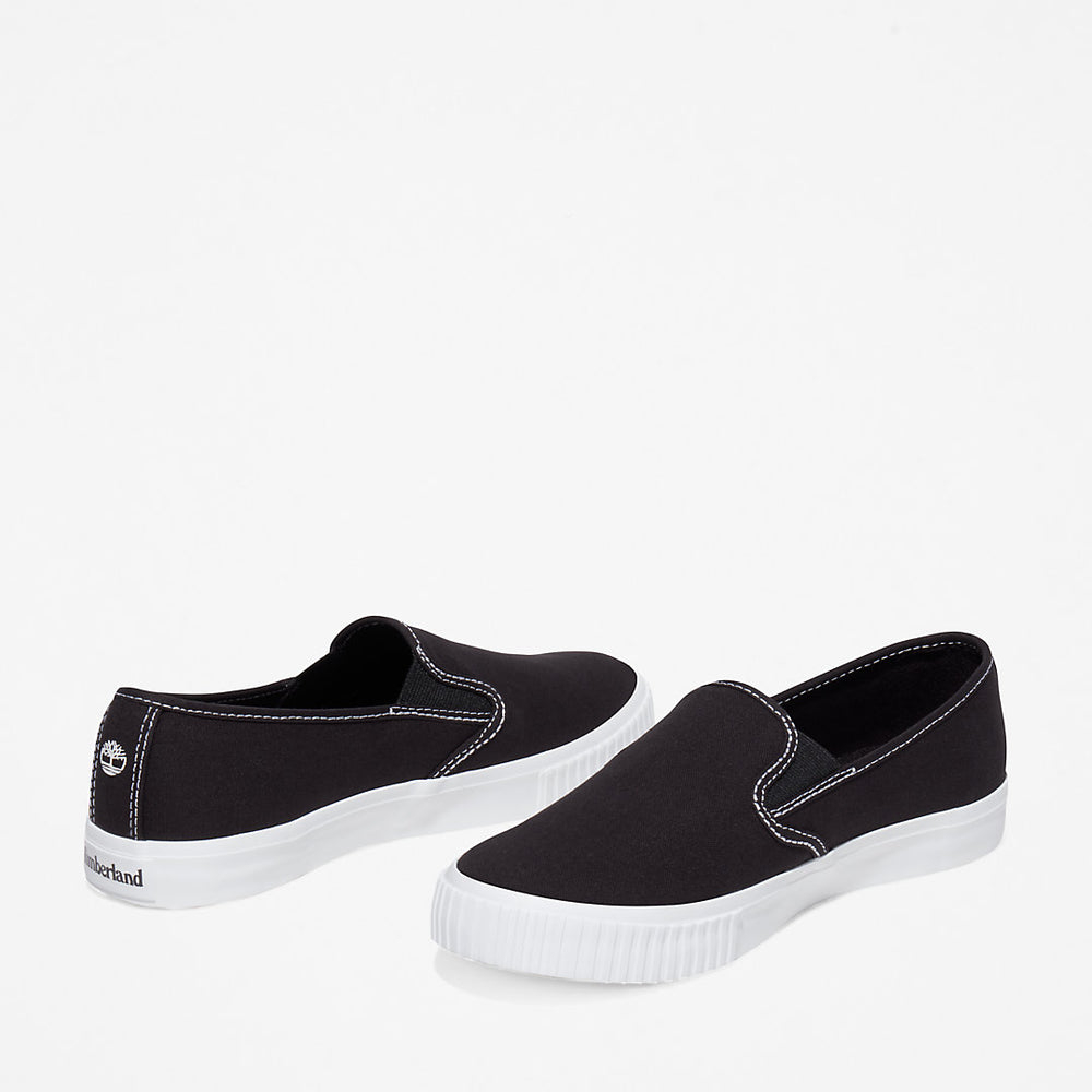 Skyla Bay Plimsoll for Women in Black Timberland For Sale
