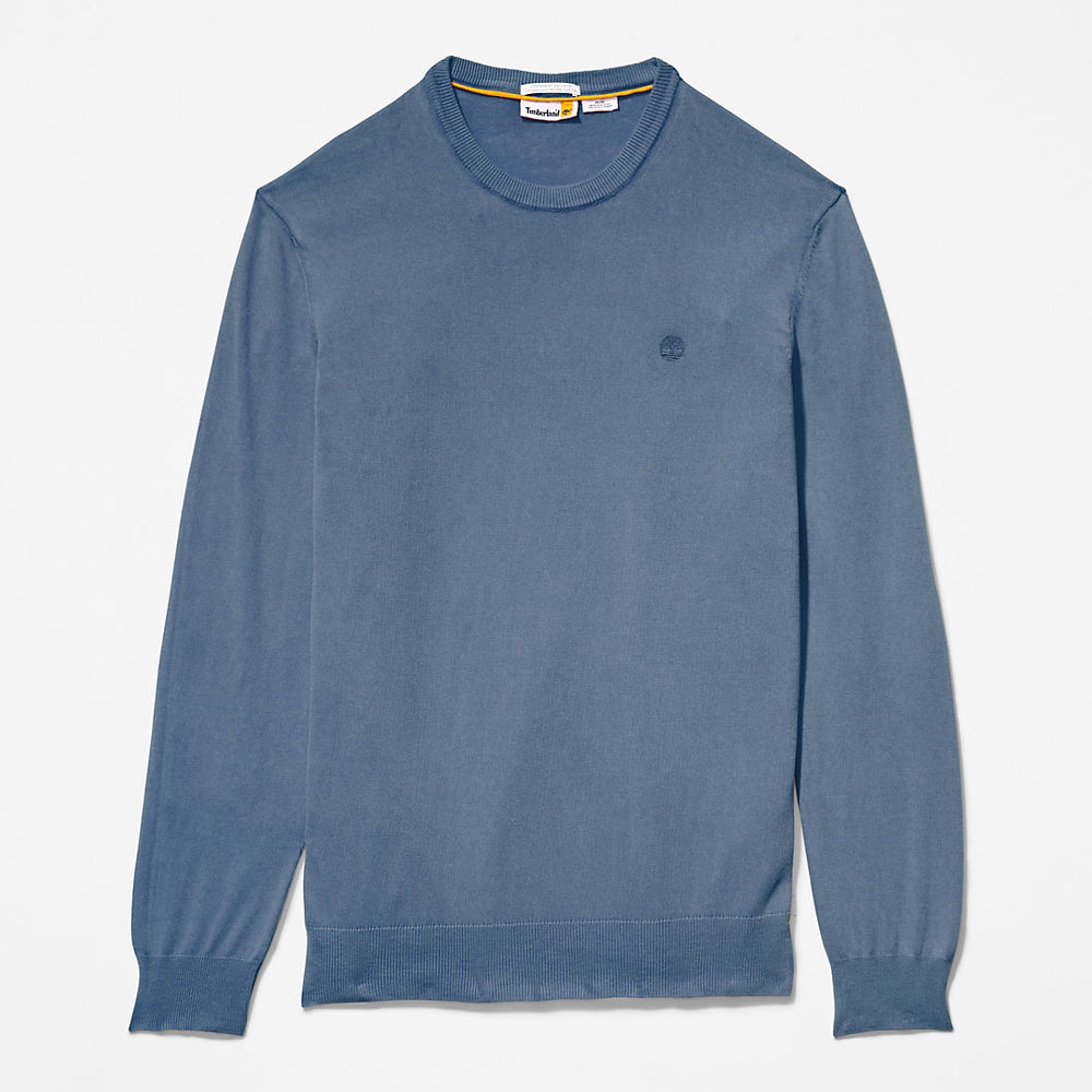Garment-Dyed Sweatshirt for Men in Navy Timberland US