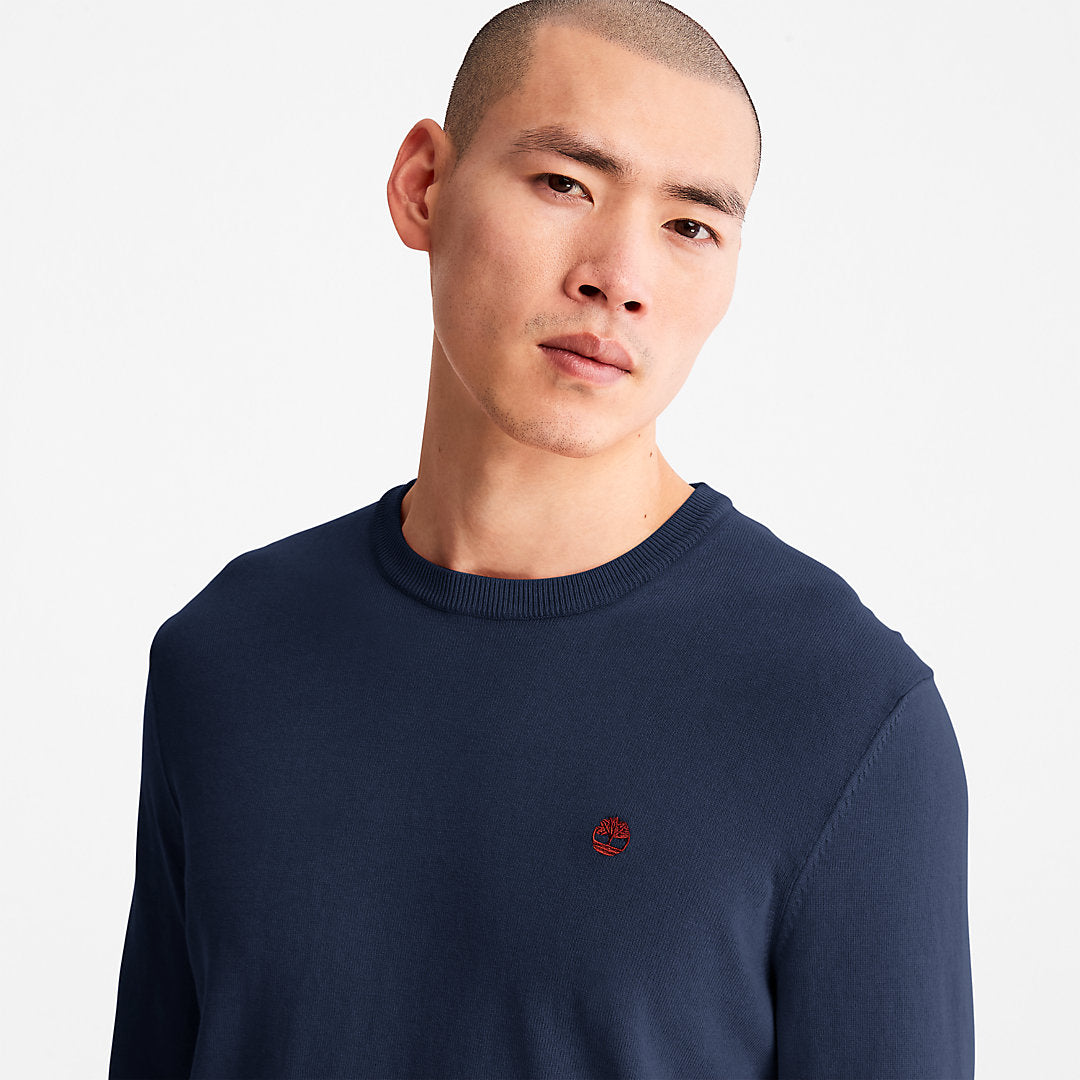 EK+ Lightweight Jumper for Men in Navy Timberland Discount