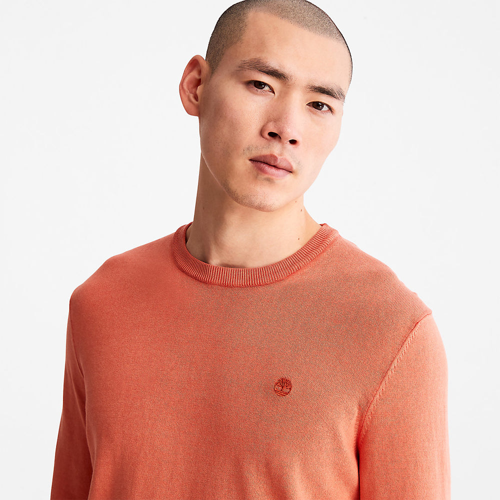 EK+ Lightweight Jumper for Men in Orange Timberland On Sale