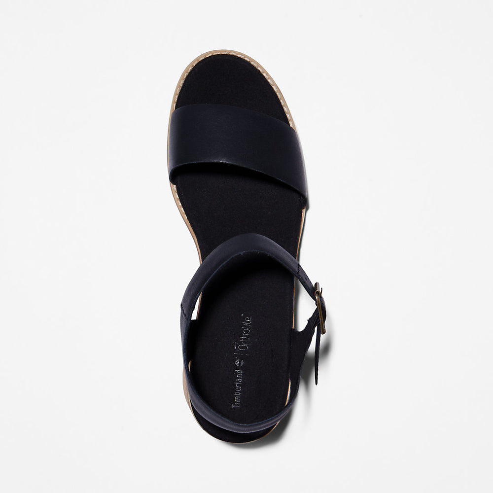 Laguna Shore Sandal for Women in Black Timberland Sale