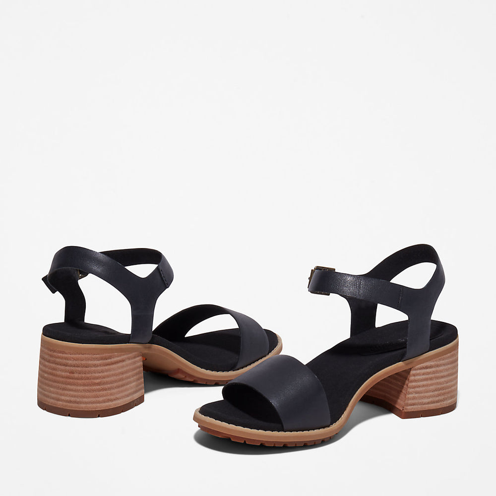 Laguna Shore Sandal for Women in Black Timberland Sale