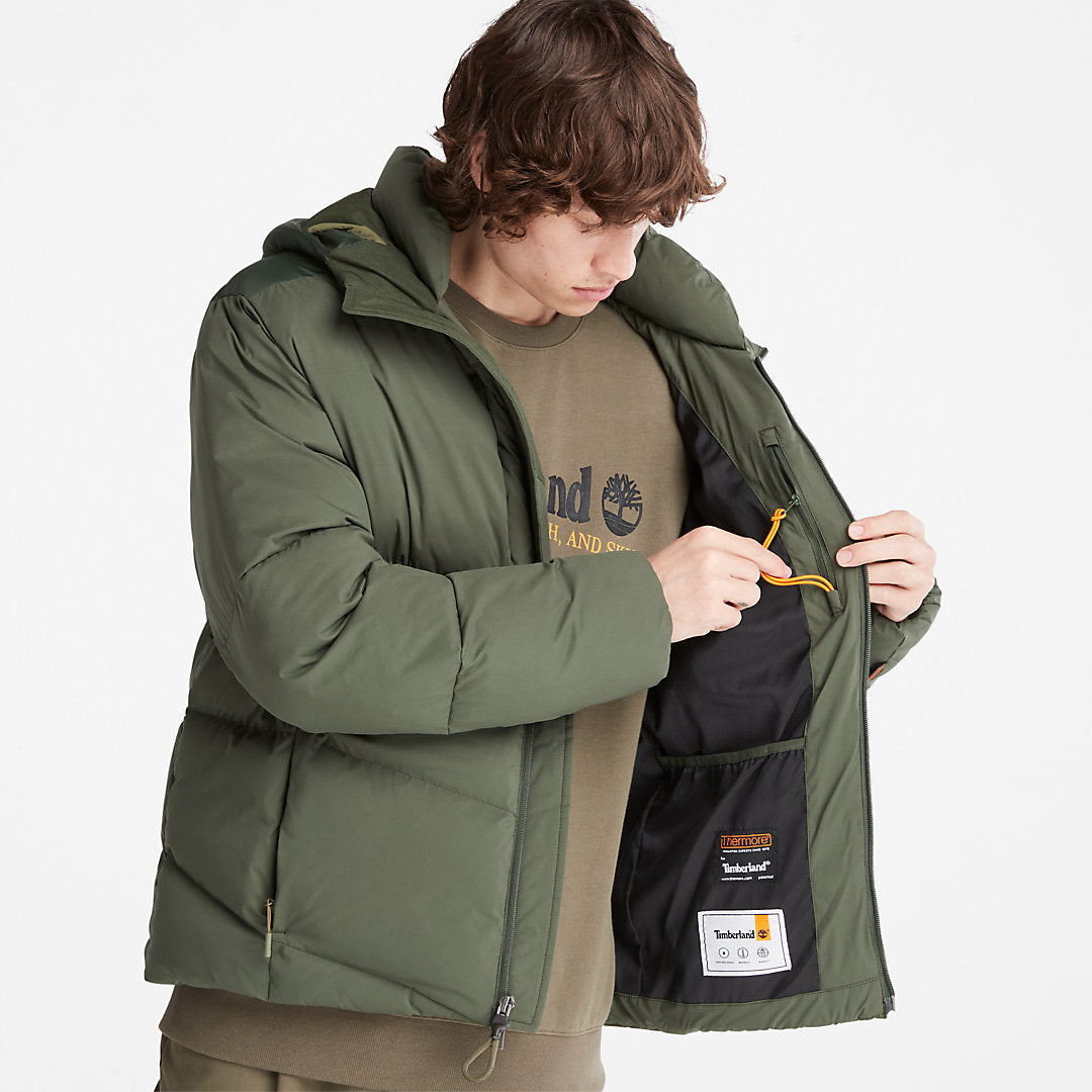 Neo Summit Winter Jacket for Men in Dark Green Timberland Outlet
