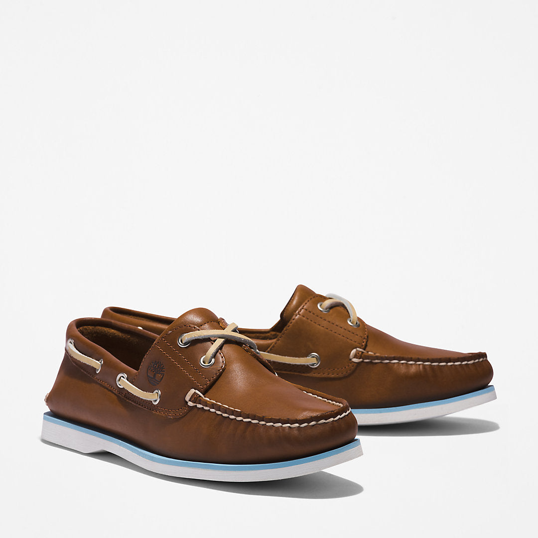 Timberland® 2-Eye Classic Boat Shoe for Men in Brown Timberland Online