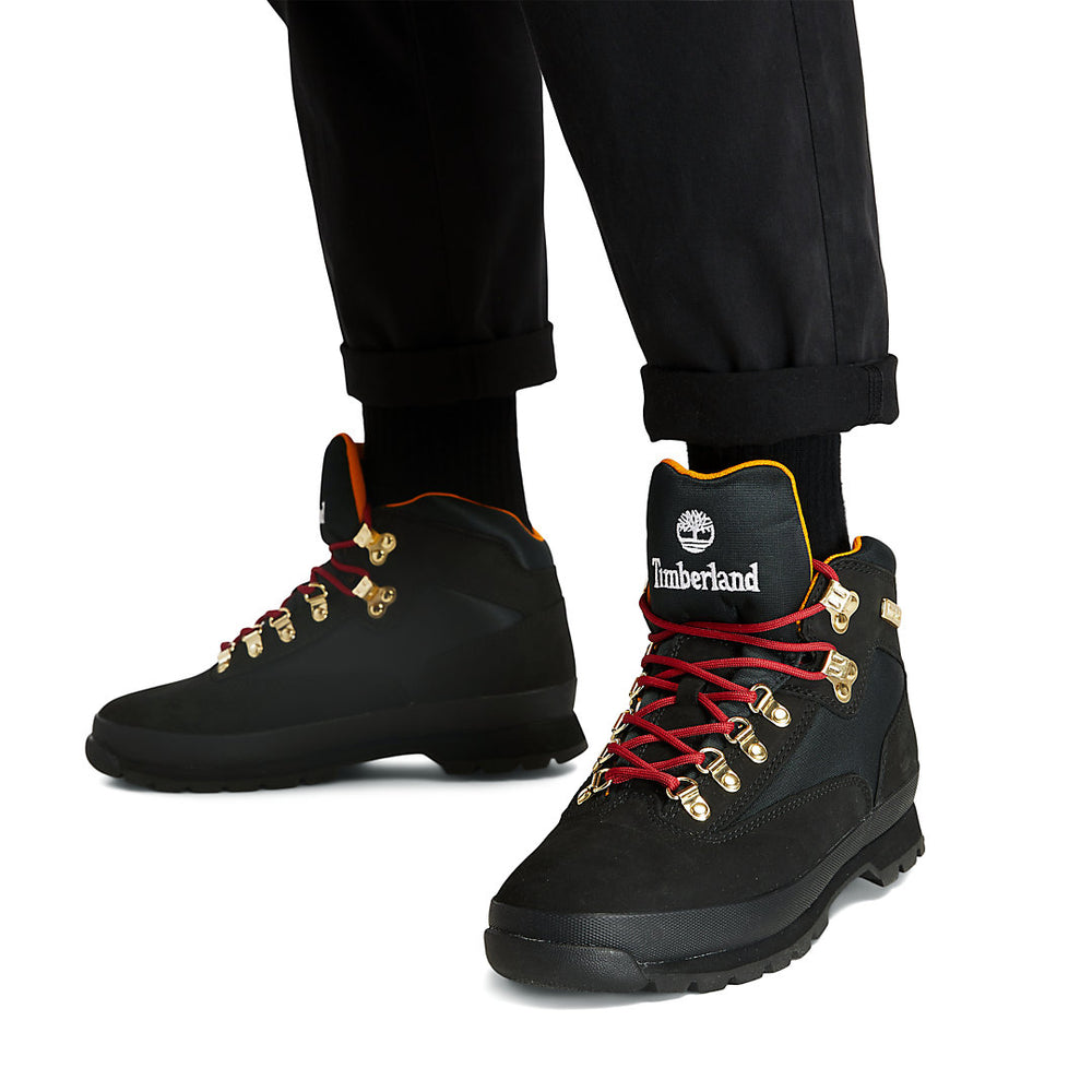 Timberland® Euro Hiker Hiking Boot for Men in Black Timberland Discount