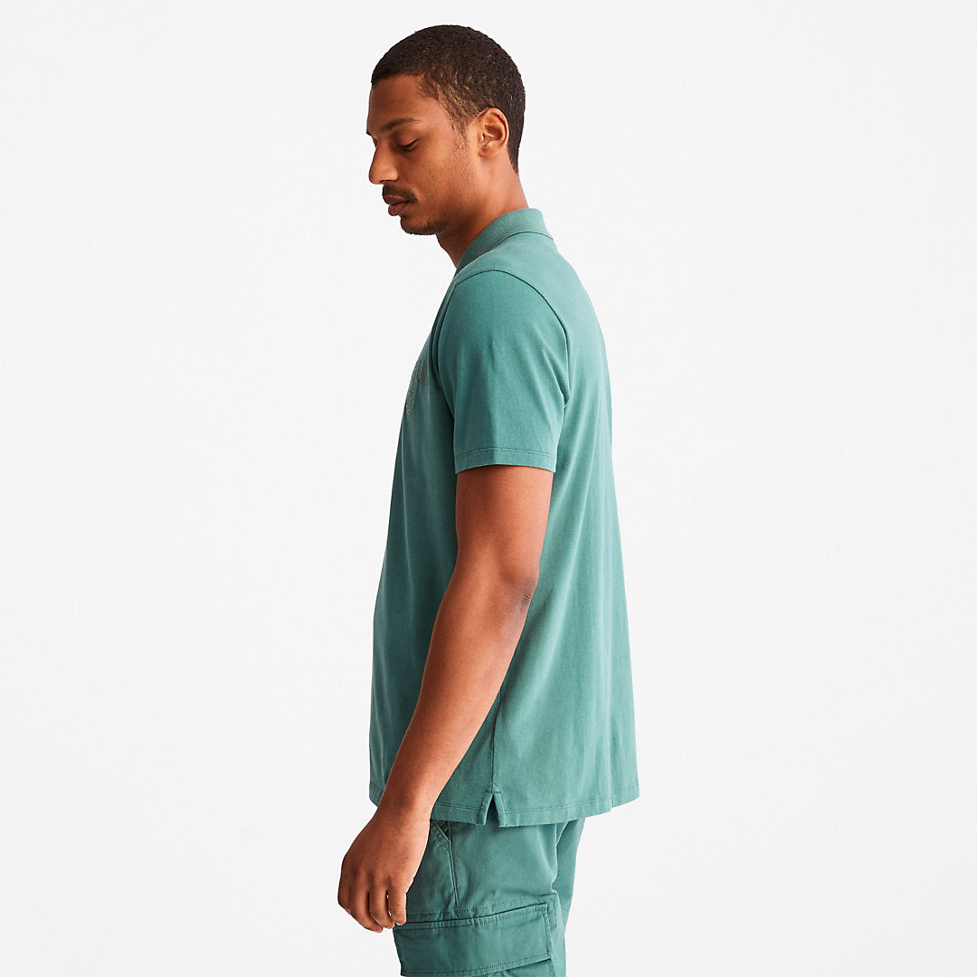 Outdoor Heritage EK+ Polo Shirt for Men in Green Timberland Outlet