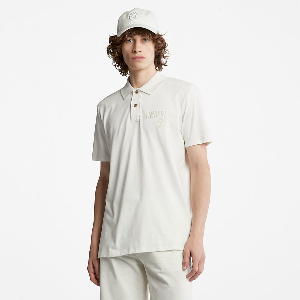 Outdoor Heritage EK+ Polo Shirt for Men in White Timberland Online