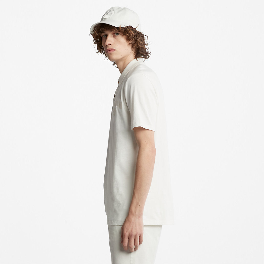 Outdoor Heritage EK+ Polo Shirt for Men in White Timberland Online