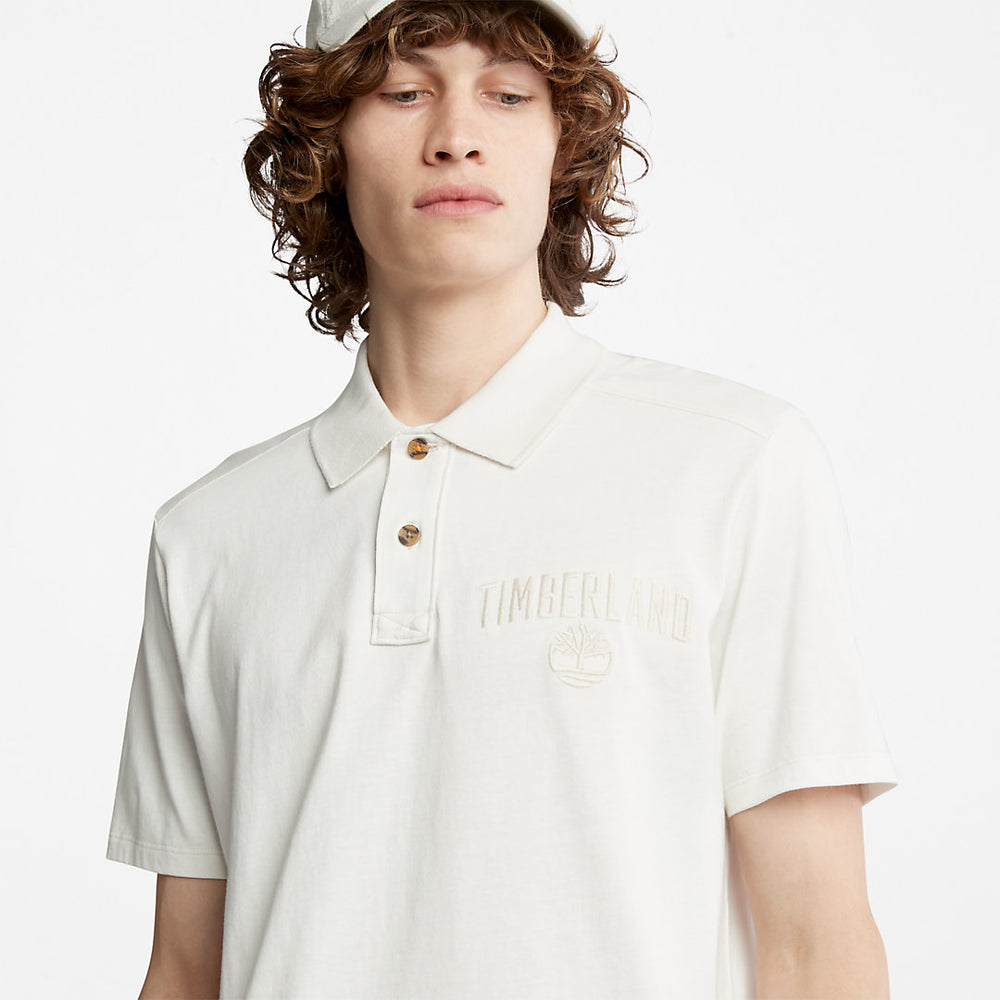 Outdoor Heritage EK+ Polo Shirt for Men in White Timberland Online