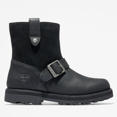 Courma Kid Side-zip Winter Boot for Youth in Black Timberland Outlet