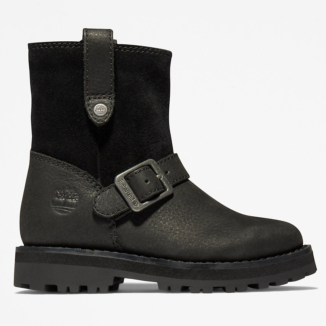 Courma Kid Side-zip Winter Boot for Toddler in Black Timberland US