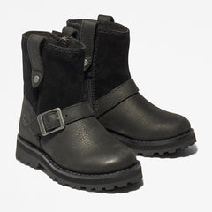 Courma Kid Side-zip Winter Boot for Toddler in Black Timberland US