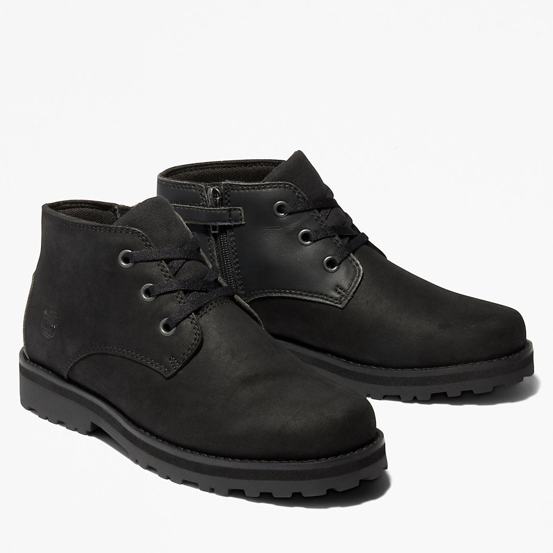 Courma Kid Chukka for Junior in Black Timberland For Sale