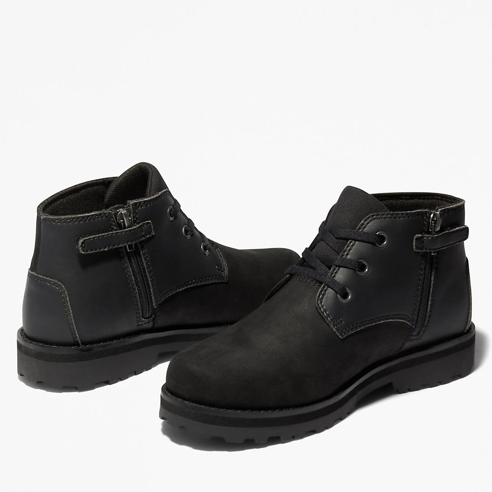 Courma Kid Chukka for Junior in Black Timberland For Sale