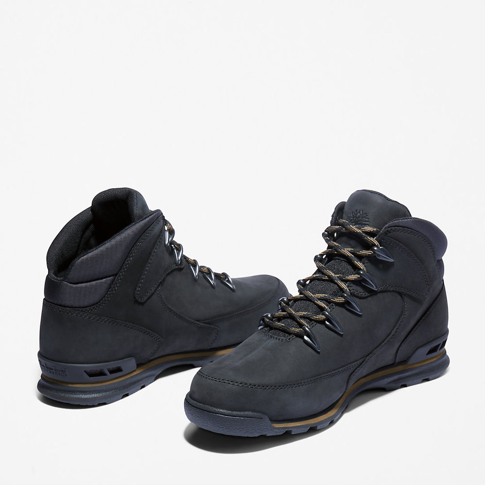 Euro Rock Mid Hiker for Men in Black Timberland US