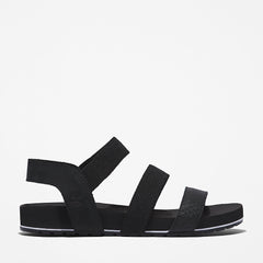 Malibu Waves Ankle-strap Sandal for Women in Black Timberland Outlet