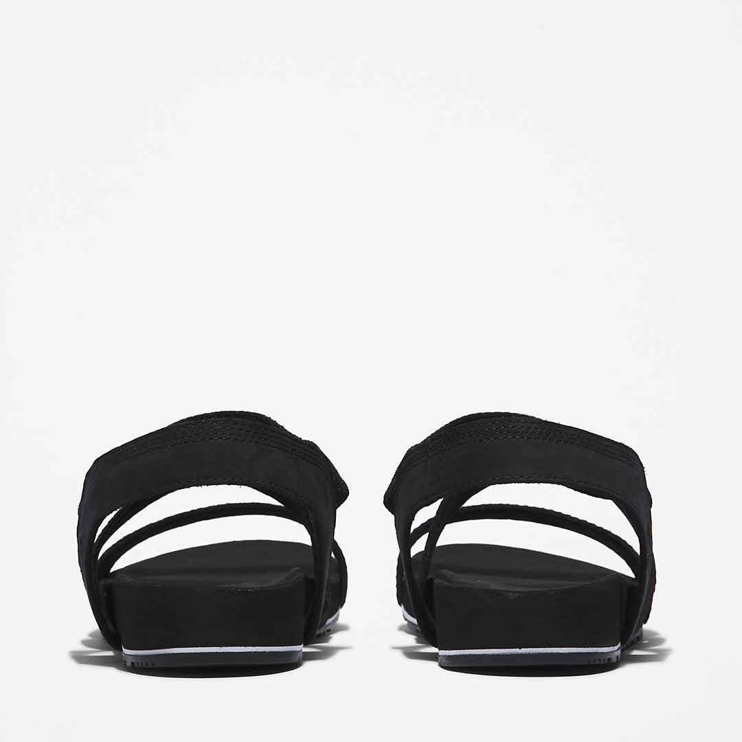 Malibu Waves Ankle-strap Sandal for Women in Black Timberland Outlet