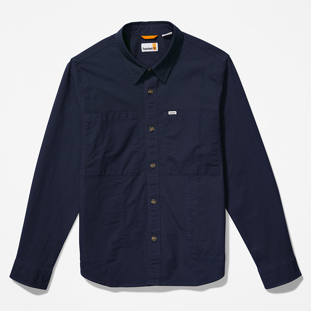 Outdoor Heritage Overshirt for Men in Navy Timberland On Sale