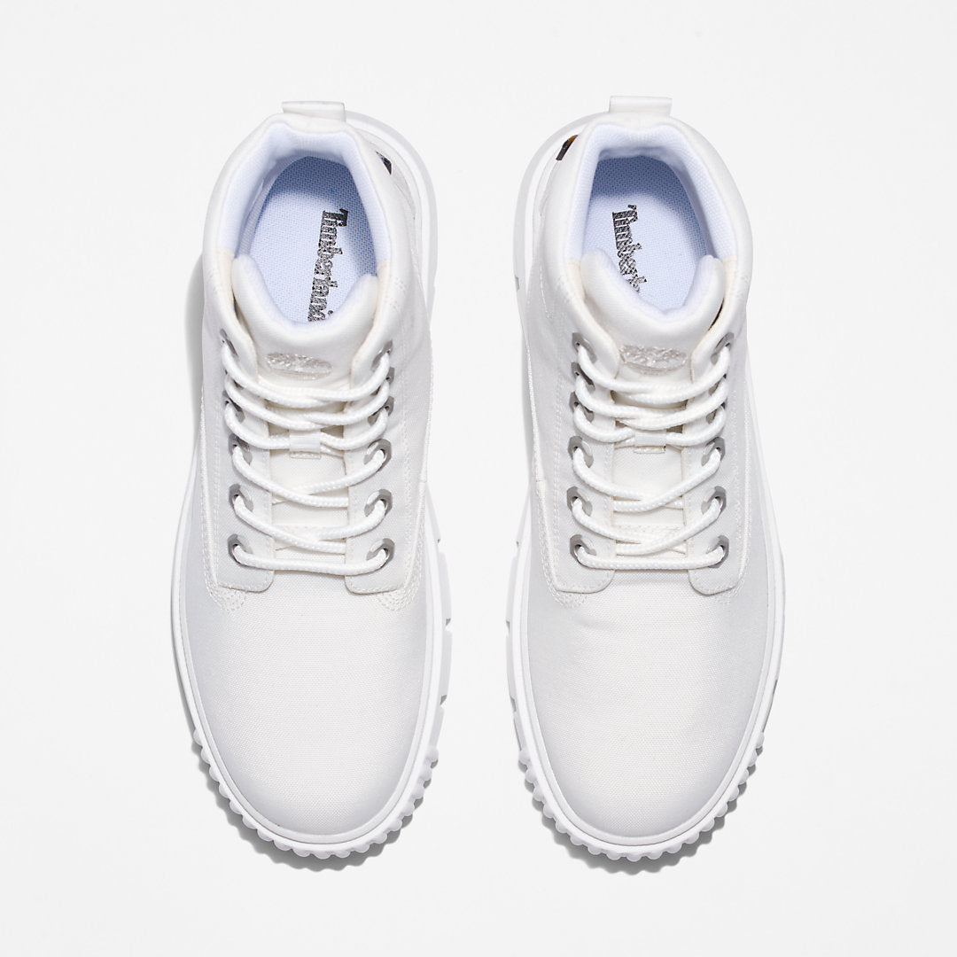 Greyfield Canvas Boot for Women in White Timberland Outlet