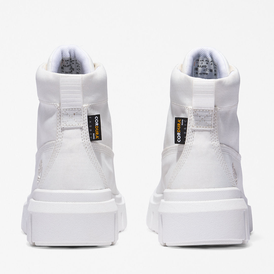 Greyfield Canvas Boot for Women in White Timberland Outlet