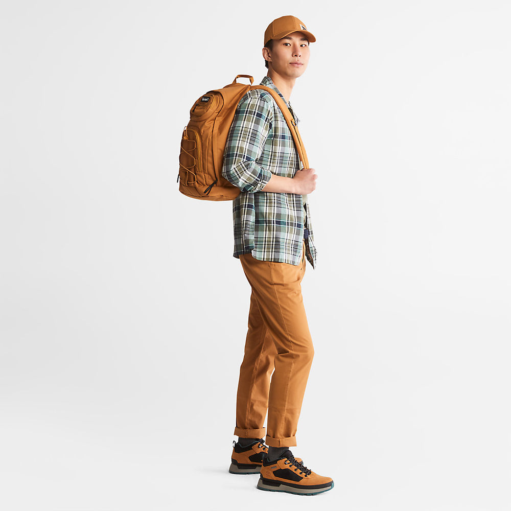 Outdoor Heritage Check Shirt for Men in Green Timberland Outlet