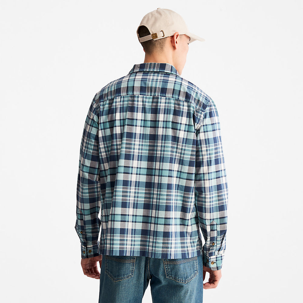 Outdoor Heritage Check Shirt for Men in Blue Timberland Online