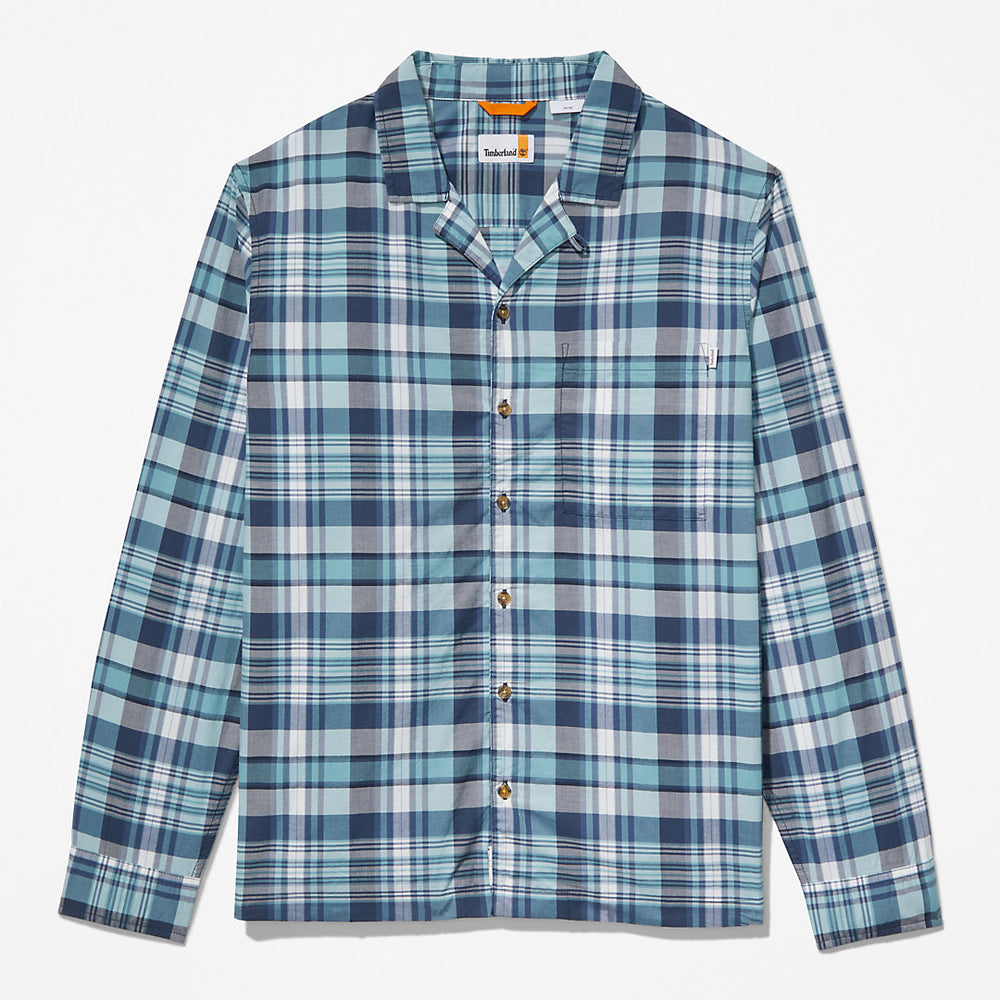 Outdoor Heritage Check Shirt for Men in Blue Timberland Online