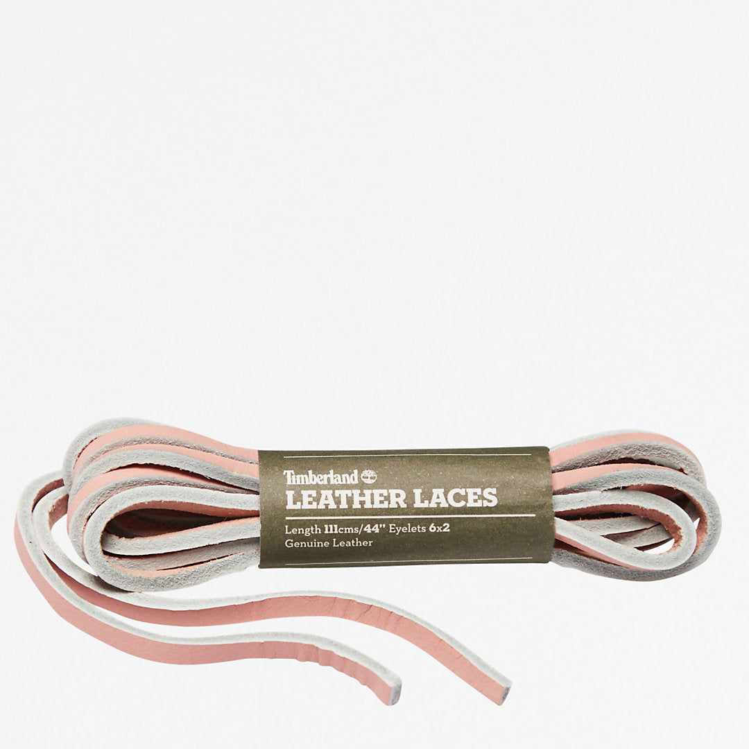 44-inch Flat Rawhide Replacement Laces in Pink Timberland For Sale