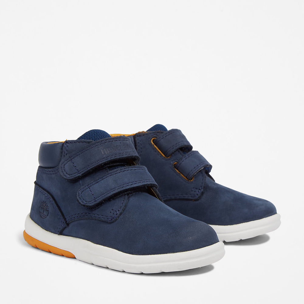 Toddle Tracks Velcro Chukka for Toddler in Navy Timberland For Sale