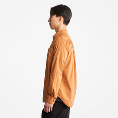 Outdoor Heritage Washed Poplin Shirt for Men in Light Brown Timberland Discount