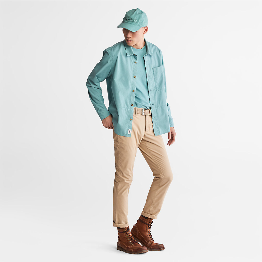 Outdoor Heritage EK+ Overshirt for Men in Blue Timberland Outlet