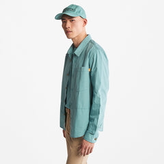 Outdoor Heritage EK+ Overshirt for Men in Blue Timberland Outlet