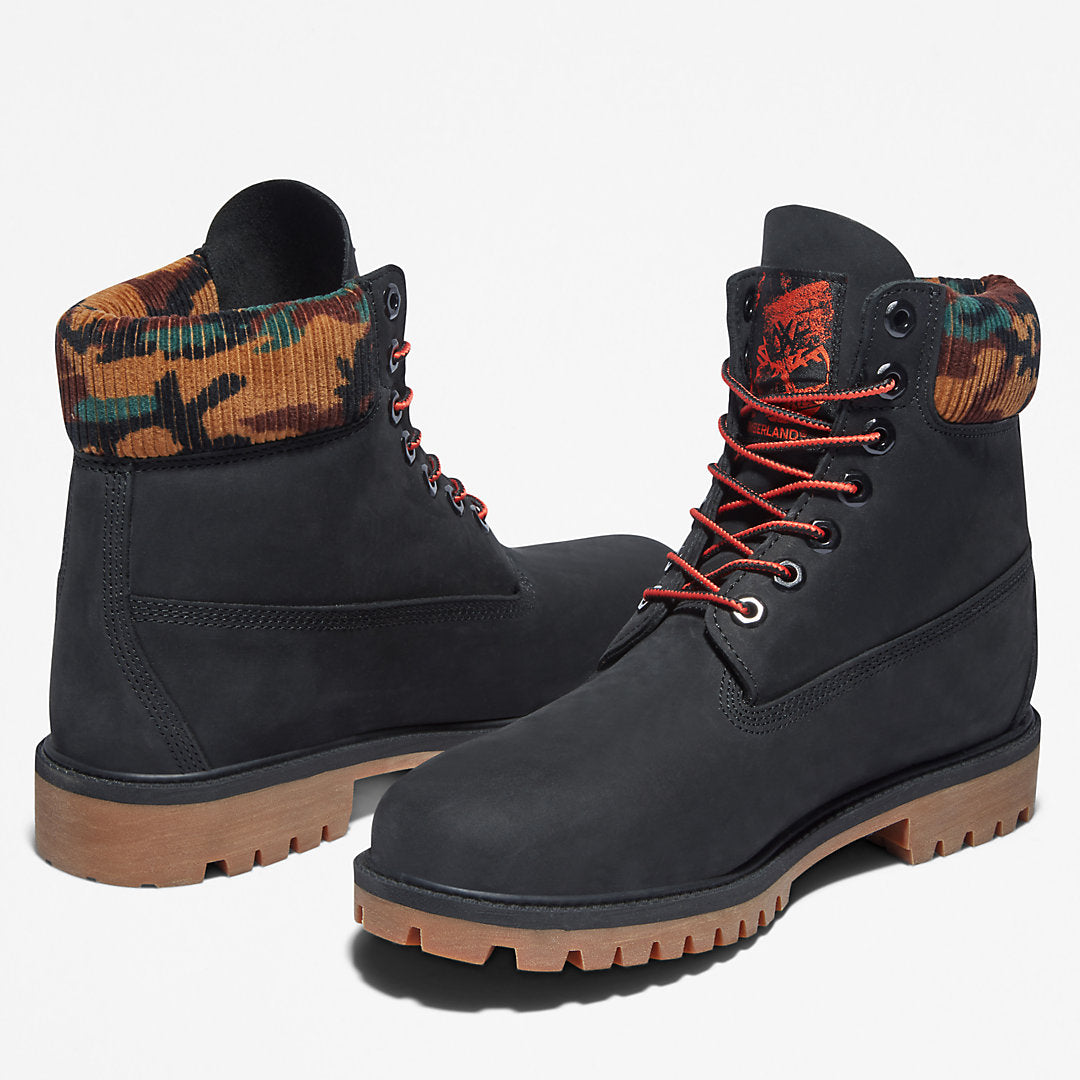 Timberland® Heritage 6 Inch Winter Boot for Men in Black/Camo Timberland Sale
