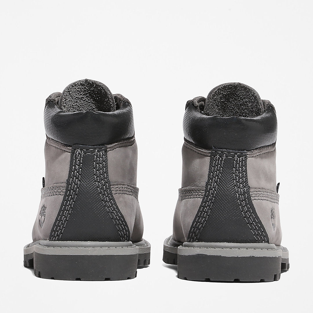 Timberland® Premium 6 Inch Boot for Toddler in Grey Timberland Outlet
