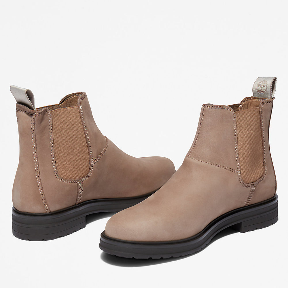 Hannover Hill Chelsea Boot for Women in Beige or Grey Timberland On Sale