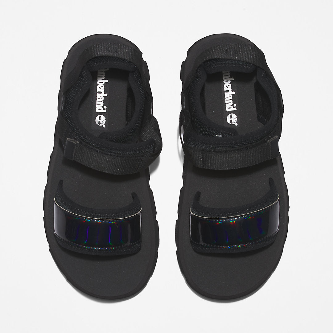 Euro Swift Ankle-Strap Sandal for Women in Black Timberland On Sale