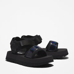 Euro Swift Ankle-Strap Sandal for Women in Black Timberland On Sale