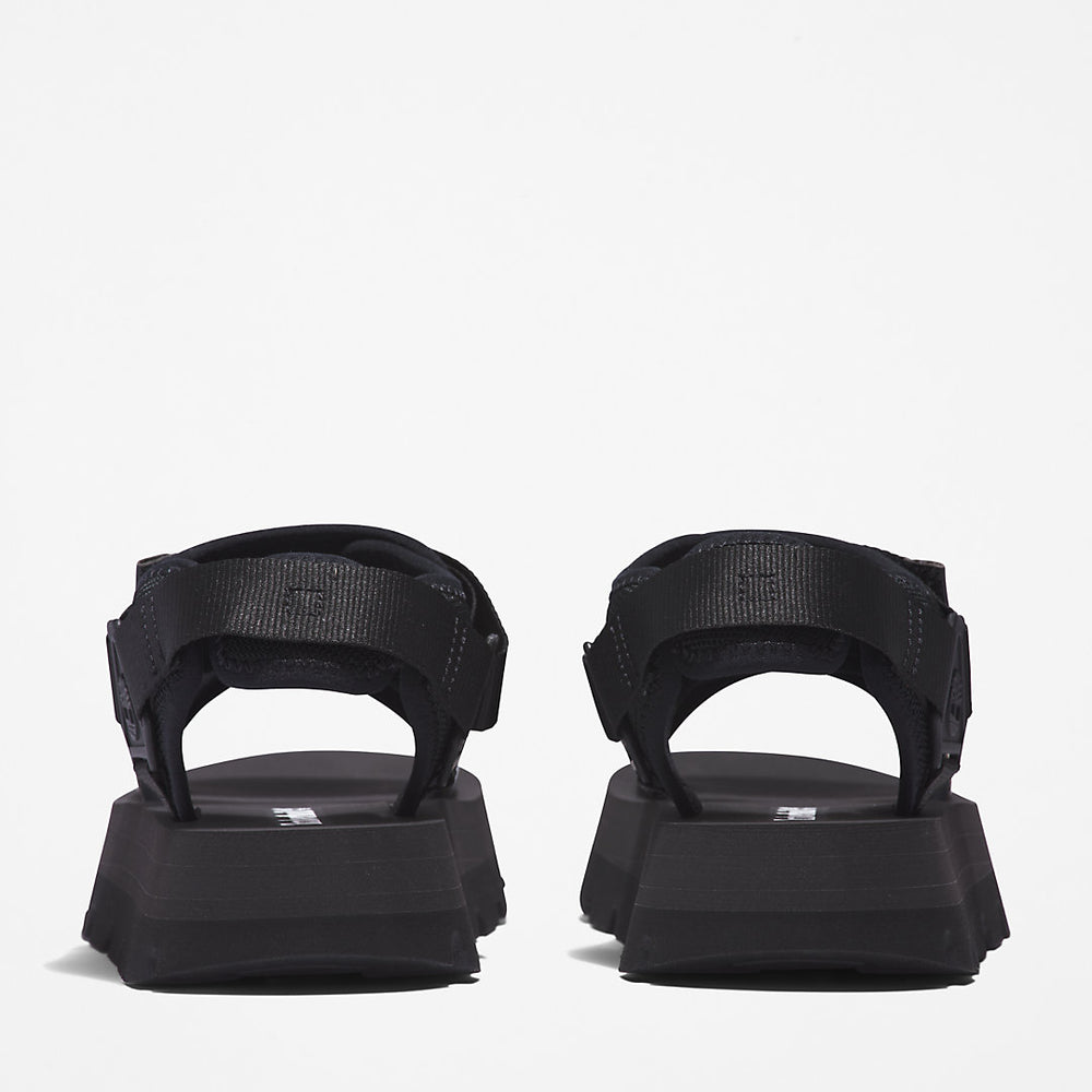 Euro Swift Ankle-Strap Sandal for Women in Black Timberland On Sale
